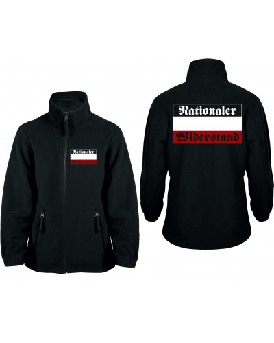 Bestickte Kinder Fleecejacke (Nationaler Widerstand)