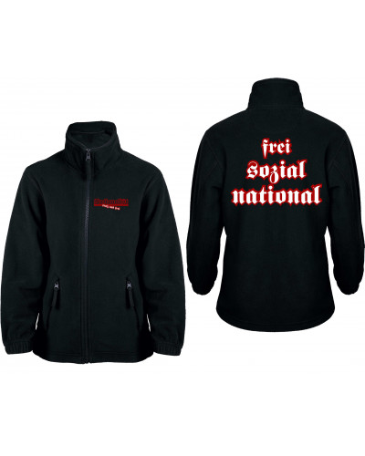 Bestickte Kinder Fleecejacke (Nationalist, FSN)