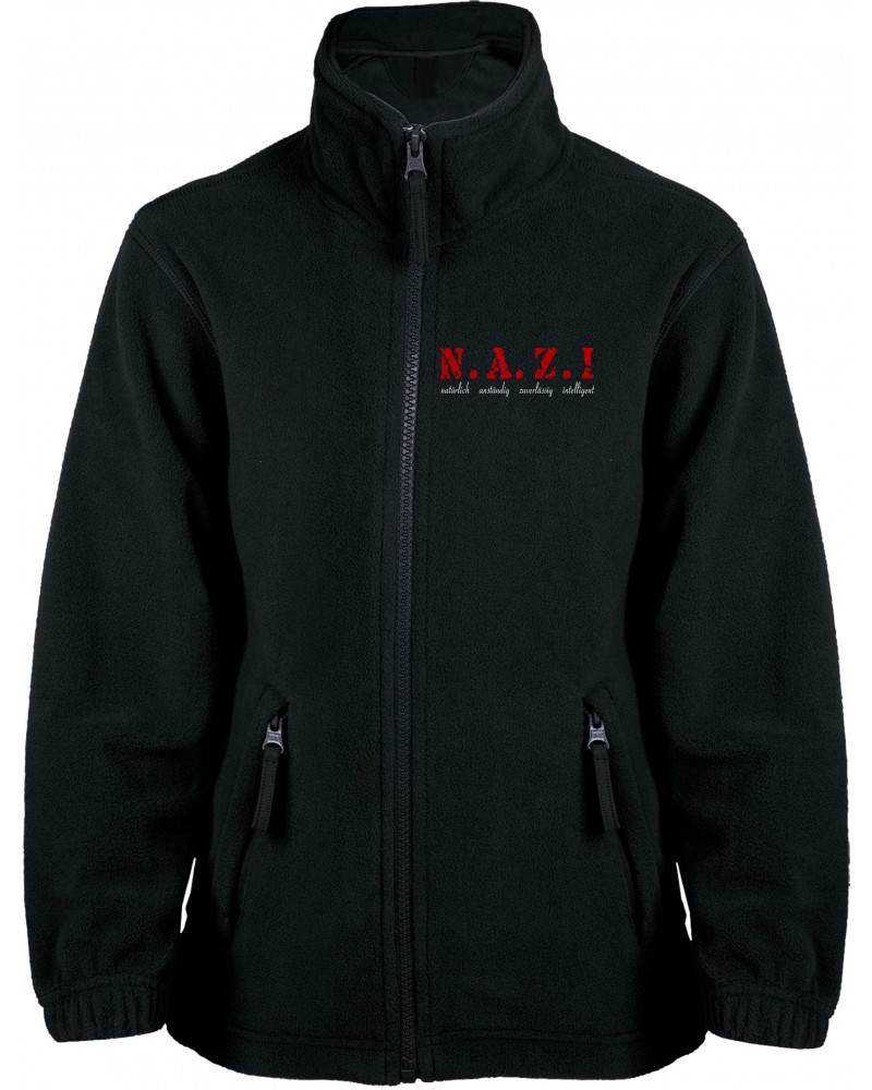 Bestickte Kinder Fleecejacke (NAZI)
