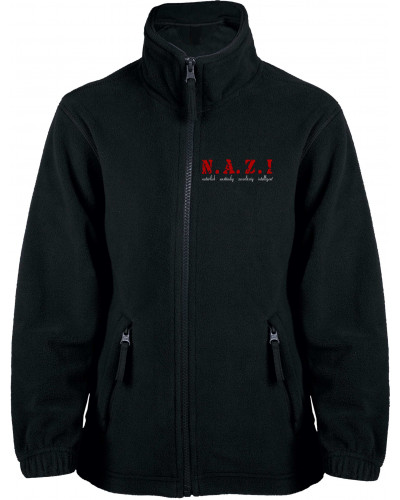 Bestickte Kinder Fleecejacke (NAZI)