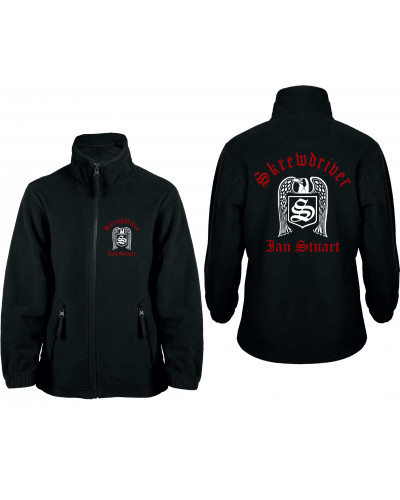 Bestickte Kinder Fleecejacke (Skrewdriver, Ian Stuart)