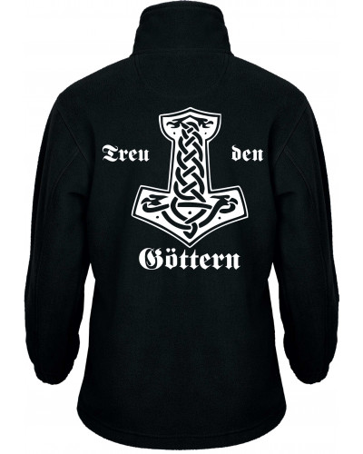 Bestickte Kinder Fleecejacke (Treu den Göttern)