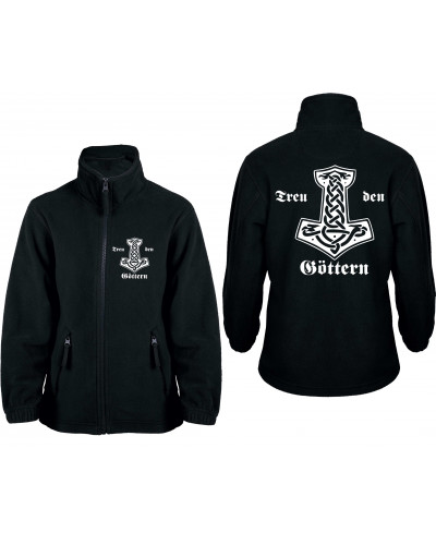 Bestickte Kinder Fleecejacke (Treu den Göttern)