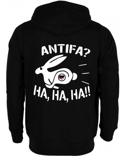 Kinder Kapuzen-Jacke (Antifa, ha ha ha)