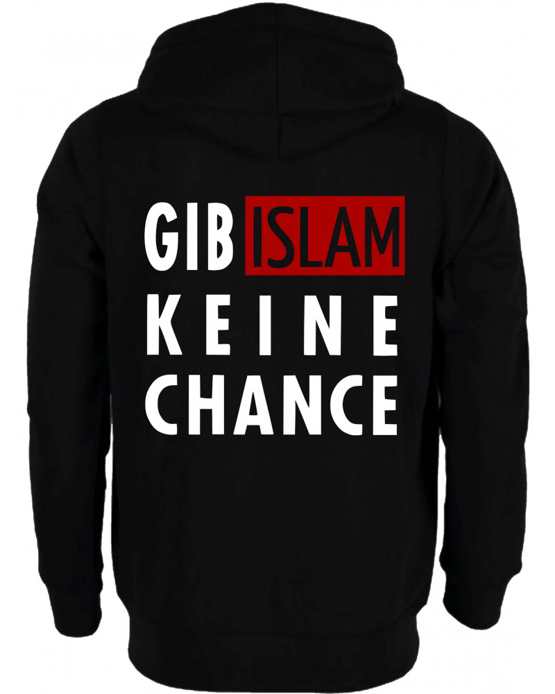 Kinder Kapuzen-Jacke (Gib Islam keine Chance)