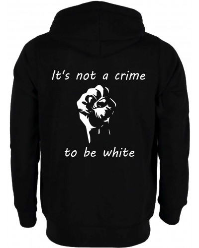 Kinder Kapuzen-Jacke (Its not a crime to be white)