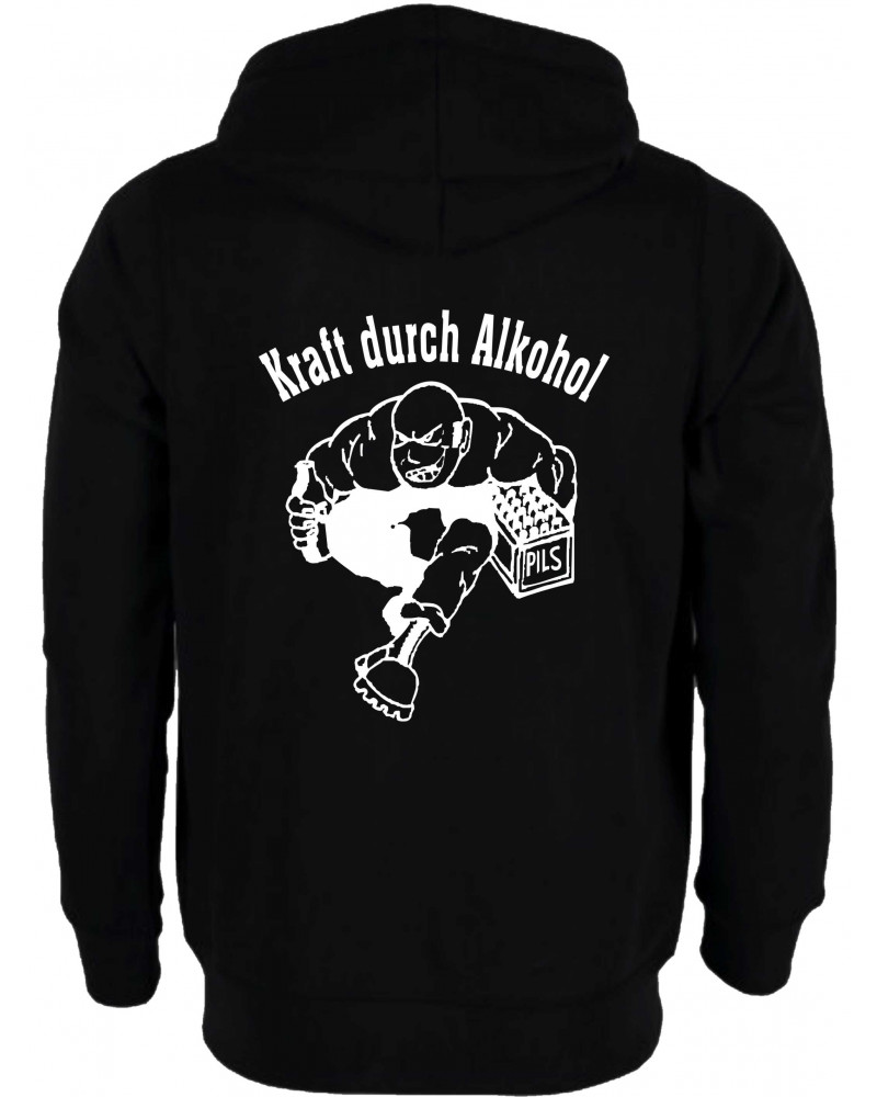 Kinder Kapuzen-Jacke (Kraft durch Alkohol)