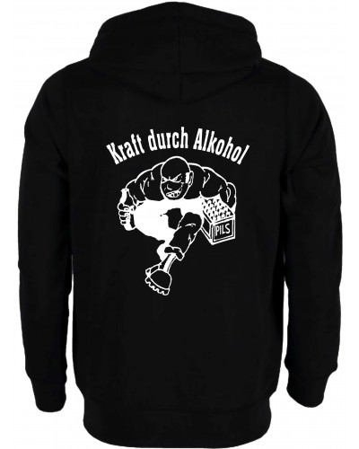 Kinder Kapuzen-Jacke (Kraft durch Alkohol)
