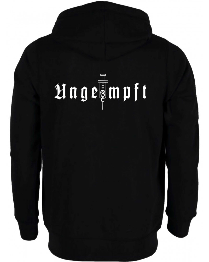Kinder Kapuzen-Jacke (Ungeimpft, Einfarbig)