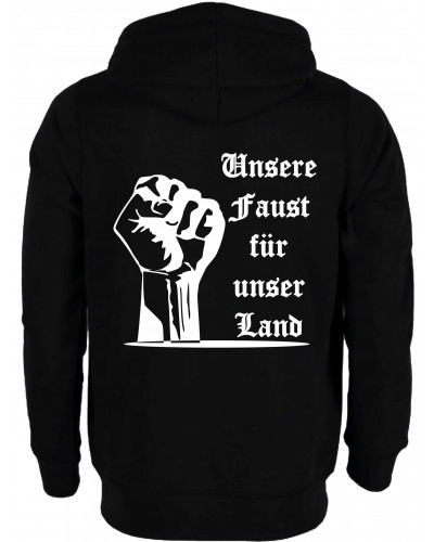 Kinder Kapuzen-Jacke (Unsere Faust für unser Land)