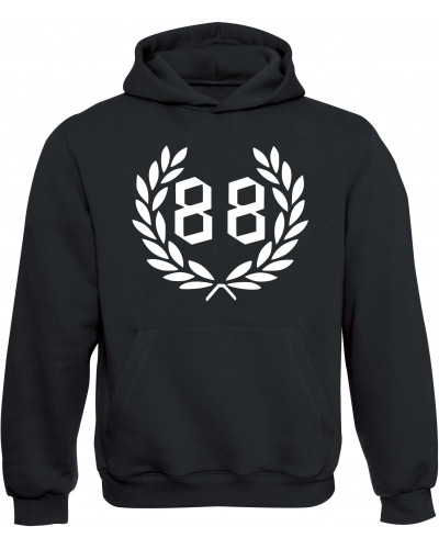 Kinder Kapuzen-Pullover (88, kranz)