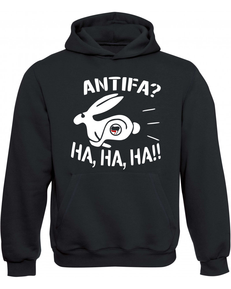 Kinder Kapuzen-Pullover (Antifa, ha ha ha)