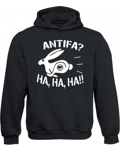 Kinder Kapuzen-Pullover (Antifa, ha ha ha)