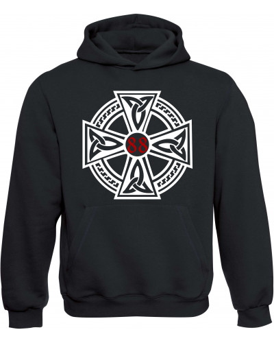 Kinder Kapuzen-Pullover (Celtic 88)
