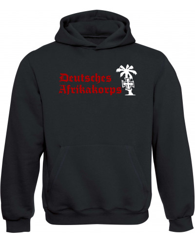 Kinder Kapuzen-Pullover (Deutsches Afrikakorps)