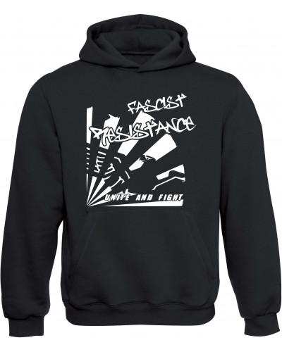 Kinder Kapuzen-Pullover (Fascist Resistance)