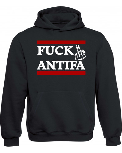 Kinder Kapuzen-Pullover (Fuck Antifa)