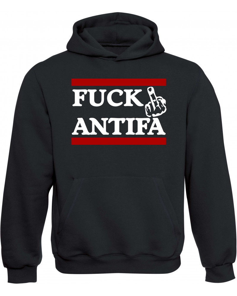 Kinder Kapuzen-Pullover (Fuck Antifa)