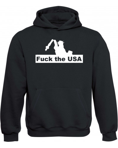 Kinder Kapuzen-Pullover (Fuck the USA)