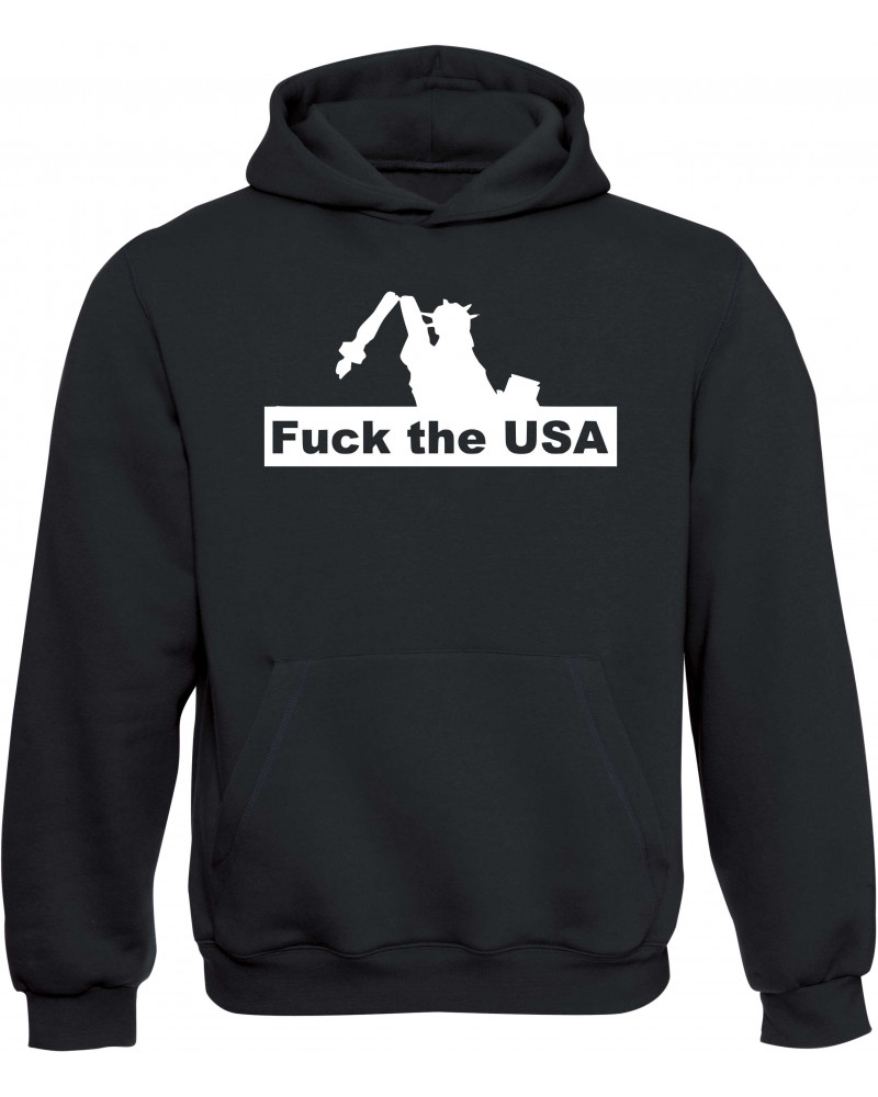 Kinder Kapuzen-Pullover (Fuck the USA)