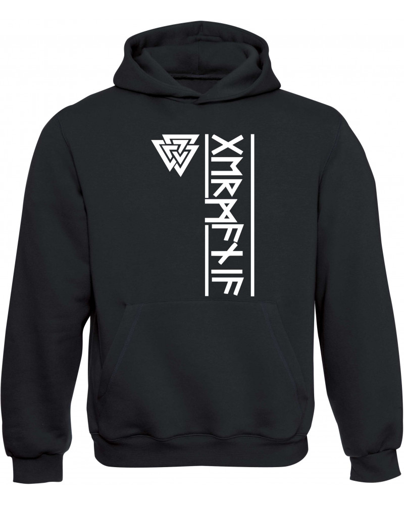 Kinder Kapuzen-Pullover (Germania Runen)