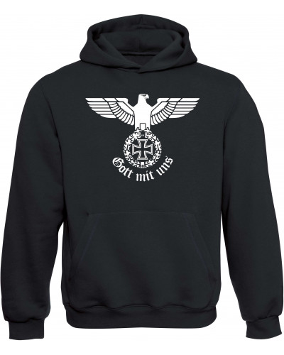 Kinder Kapuzen-Pullover (Gott mit uns)
