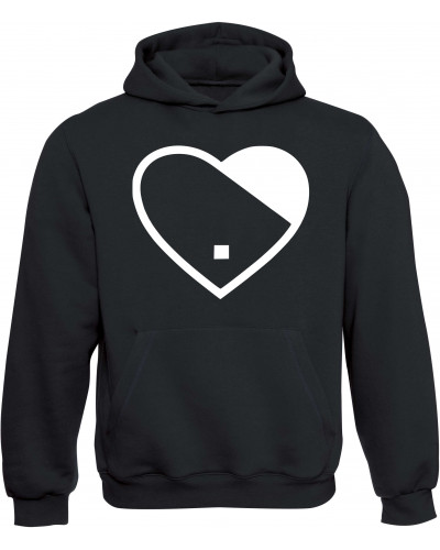 Kinder Kapuzen-Pullover (Herz)