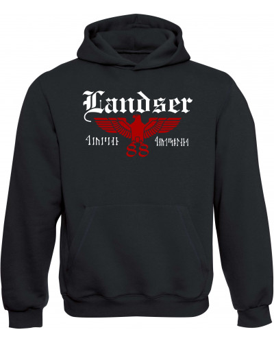 Kinder Kapuzen-Pullover (Landser, Adler 88)