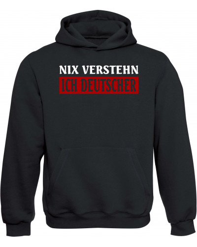 Kinder Kapuzen-Pullover (Nix verstehen, ich deutscher)
