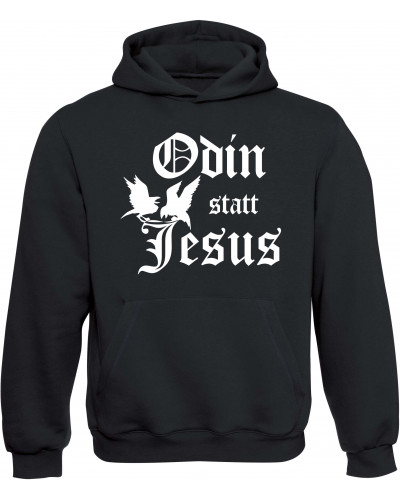 Kinder Kapuzen-Pullover (Odin statt Jesus)