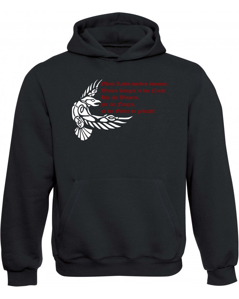 Kinder Kapuzen-Pullover (Odins Raben werden kommen)
