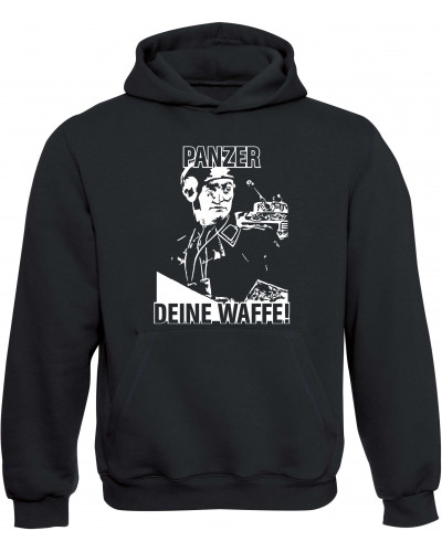 Kinder Kapuzen-Pullover (Panzer, deine Waffe!)
