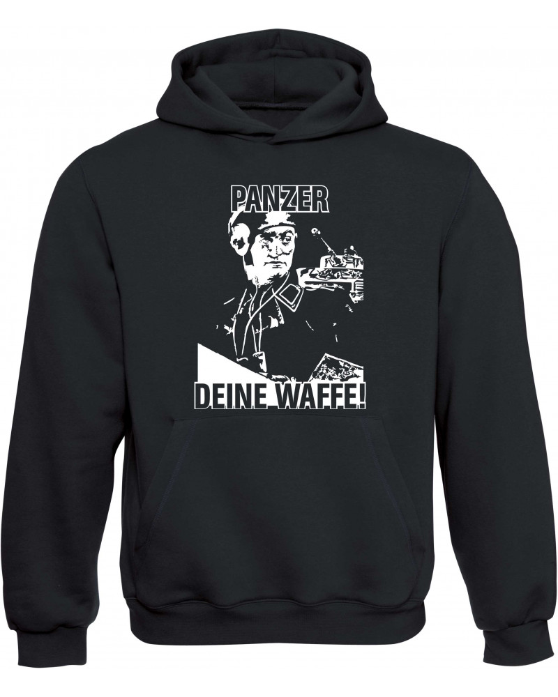 Kinder Kapuzen-Pullover (Panzer, deine Waffe!)