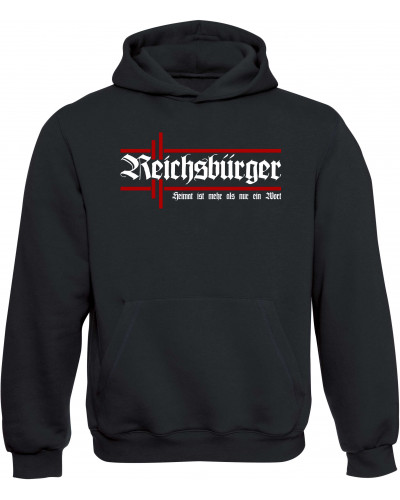 Kinder Kapuzen-Pullover (Reichsbürger, Heimat)