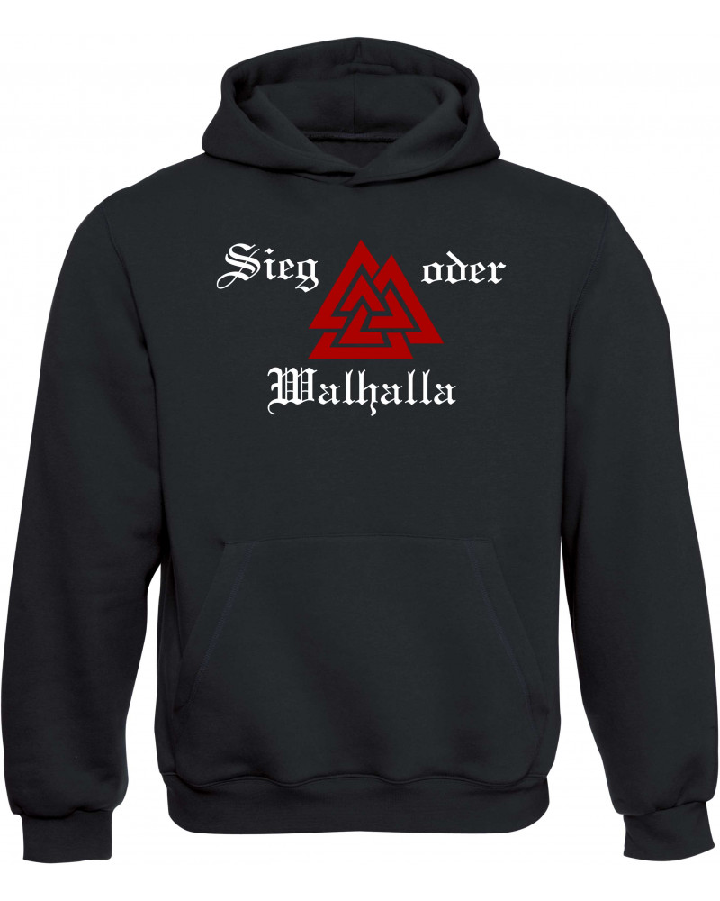 Kinder Kapuzen-Pullover (Sieg oder Walhalla)
