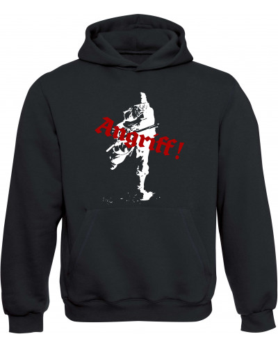 Kinder Kapuzen-Pullover (Soldat, Angriff)