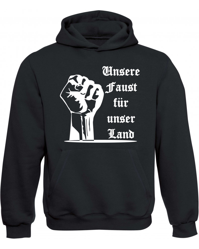 Kinder Kapuzen-Pullover (Unsere Faust für unser Land)