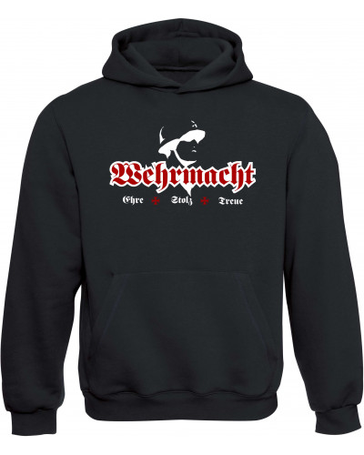 Kinder Kapuzen-Pullover (Wehrmacht, ehre stolz treue)