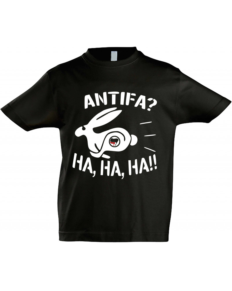 Kinder T-Shirt (Antifa, ha ha ha)