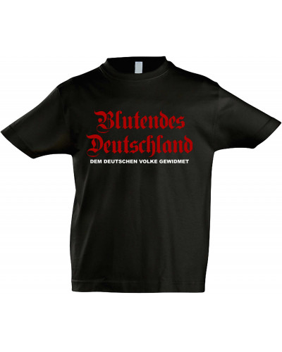 Kinder T-Shirt (Blutendes Deutschland)