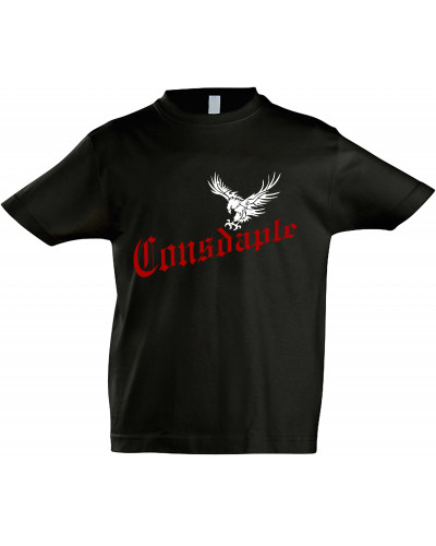 Kinder T-Shirt (Consdaple, Adler im Flug)