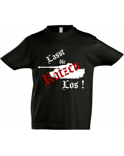 Kinder T-Shirt (Lasst die Katzen los)