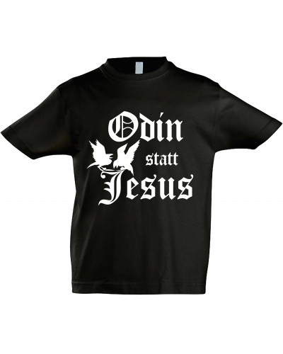 Kinder T-Shirt (Odin statt Jesus)