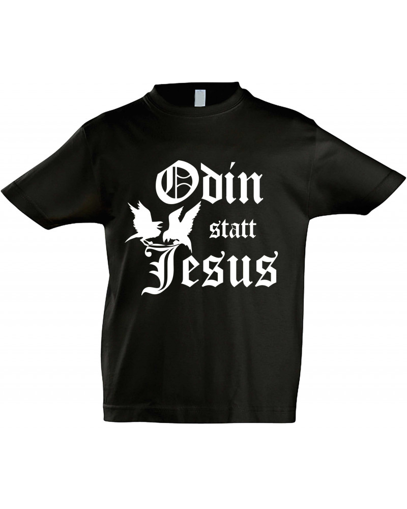 Kinder T-Shirt (Odin statt Jesus)