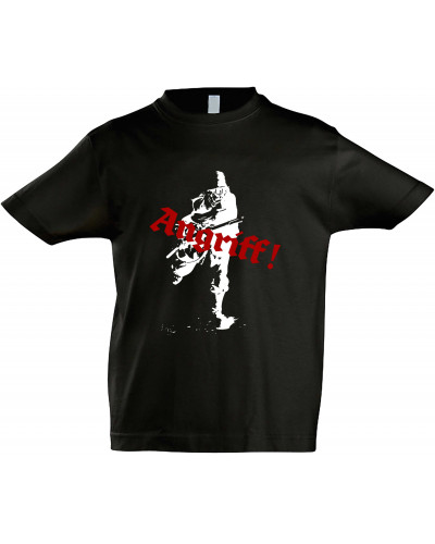 Kinder T-Shirt (Soldat, Angriff)