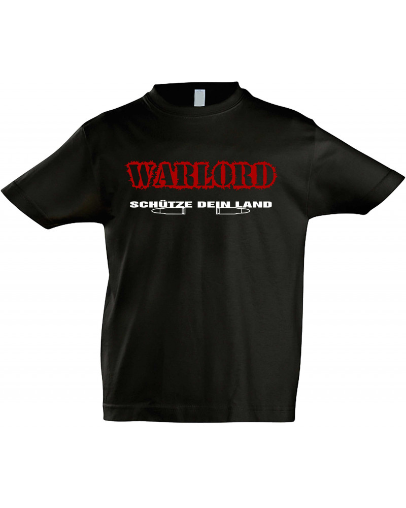 Kinder T-Shirt (Warlord, schütze dein Land)