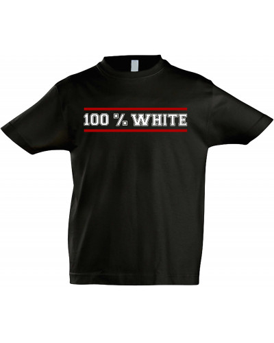 Kinder T-Shirt (100% White)