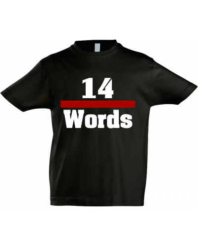 Kinder T-Shirt (14 Words)