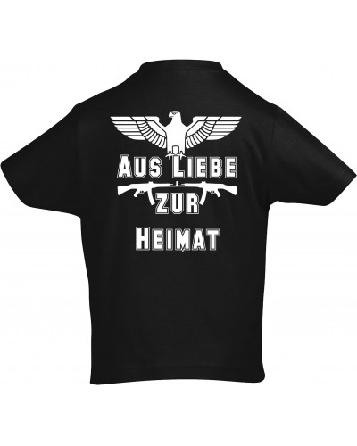 Kinder T-Shirt (Aus liebe zur Heimat)