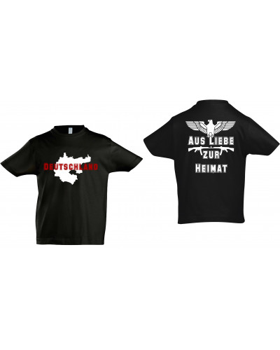 Kinder T-Shirt (Aus liebe zur Heimat)